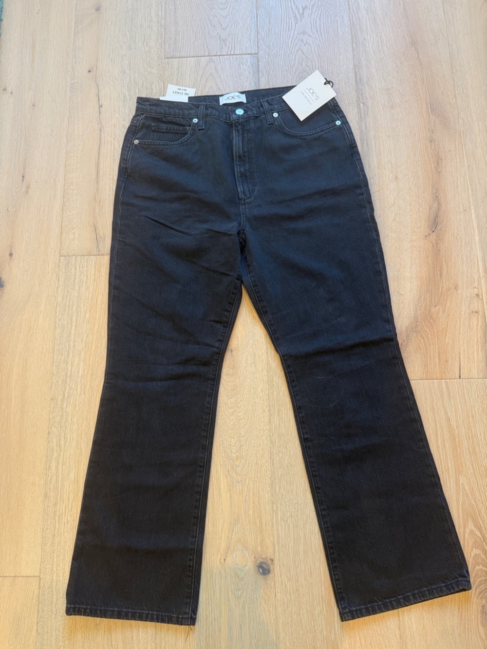 Joe's Jeans Black The Stacey Bootcut Ankle Jeans
